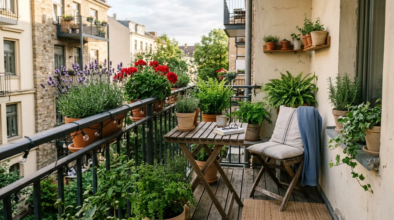Allergikerfreundlicher Balkon: Pflanzen mit wenig Pollenflug für Heuschnupfen-Geplagte
