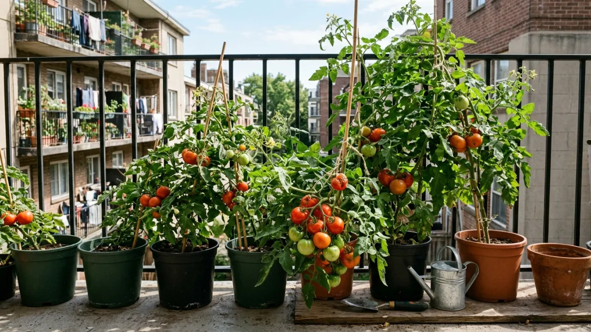 Tomaten auf dem Balkon anbauen: Sorten, Pflege und die häufigsten Fehler