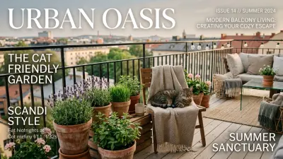 Welche katzenfreundlichen Balkonblumen passen zu meinem Balkon?