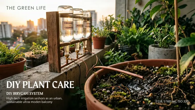 Clever Bewässern auf dem Balkon: Automatische Systeme & DIY-Tipps für stressfreie Pflanzenpflege
