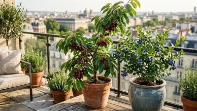 Mini-Obstgarten auf dem Balkon: Welche Beeren & Obstbäume 2026 im Kübel gedeihen