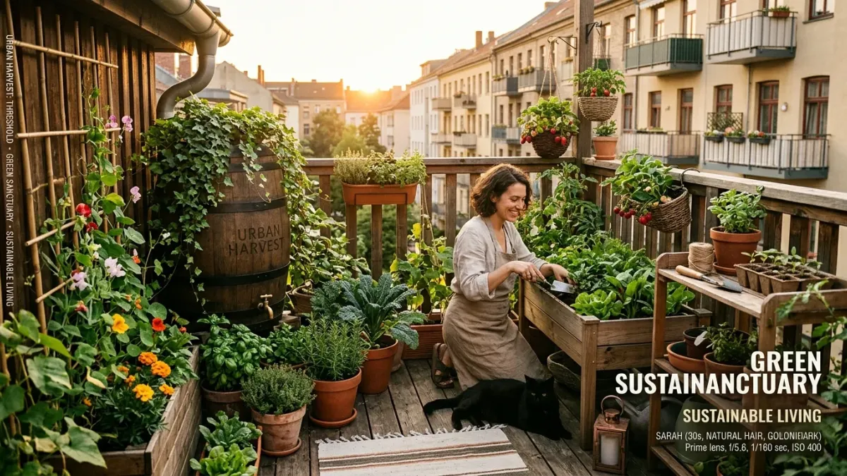 Zero Waste auf dem Balkon: Nachhaltig Gärtnern für ein grünes Zuhause 2026