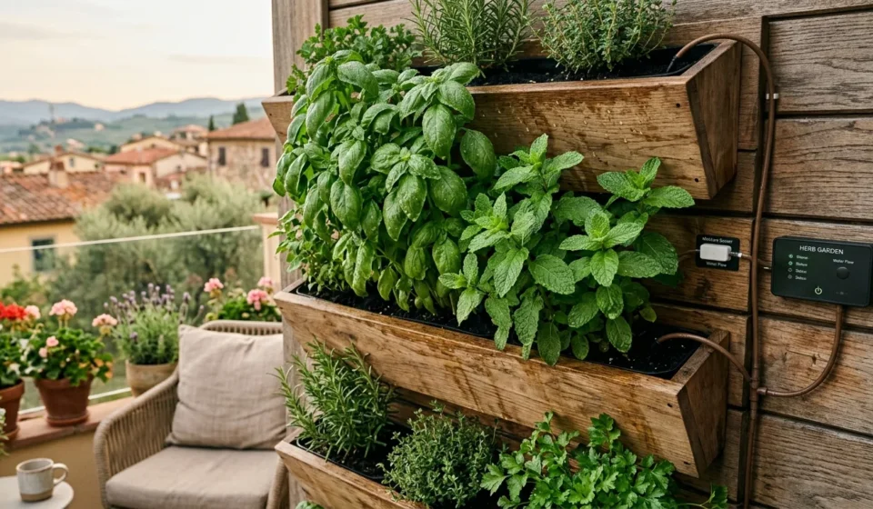 Vertikales Gärtnern: Maximiere deinen Balkon mit smarten Ideen & Systemen!
